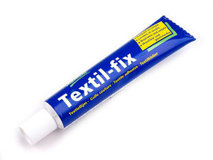 Premium-Textilkleber (50ml) – Flexibler & waschbarer transparenter Textilklebstoff