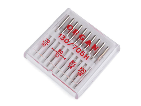 Organ Universal-Nähmaschinennadeln (Stärken 70, 80, 90, 100) - Premium-Flachkolbennadeln aus japanischem Stahl