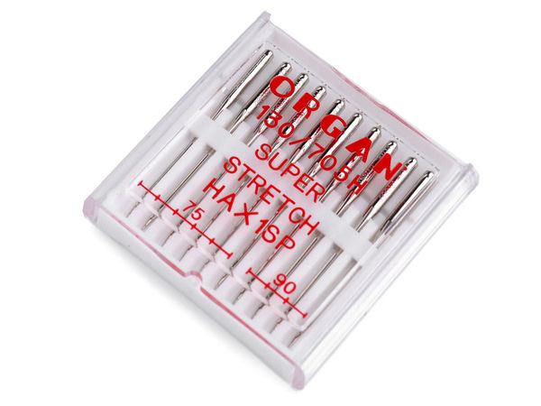 Nähmaschinennadeln Super Stretch 75;90 Organ