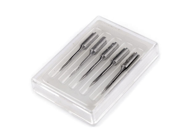 Ganzmetall-Ersatznadeln für Anschießpistolen - Robuste Anschießnadeln (5er-Pack) - Nickel