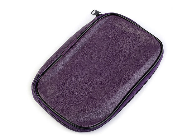 Premium 23-teiliges Häkelnadel-Set mit Reißverschluss-Etui - Professionelle Metall- und Aluminium-Nadeln (0,5 mm bis 6,5 mm)