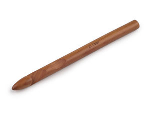 Holz-Häkelnadel, Stärke 15