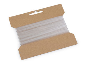 Silikon-Elastikband / Lastin, Breite 5 und 6 mm, fein