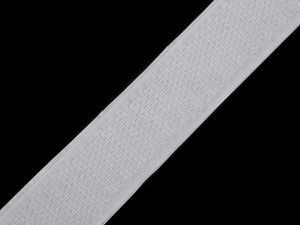 Premium selbstklebendes Nylon-Kletthakenband (20 mm, nur Haken) - Weiß