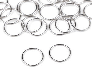 Rostfreier Metallring für Kleidung Ø6; Ø8; Ø10; Ø12; Ø15 mm