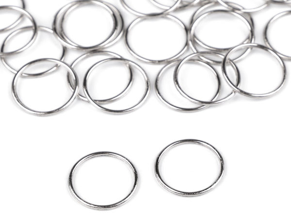 Rostfreier Metallring für Kleidung Ø6; Ø8; Ø10; Ø12; Ø15 mm