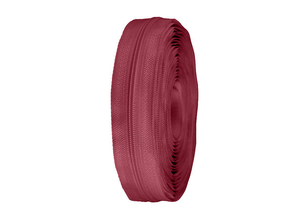 Premium Nylon-Endlosreißverschluss Nr. 3 als Meterware (25m-Rolle) - Professionelle Kurzwaren-Reißverschlusskette für Kleidung, Taschen und Etuis