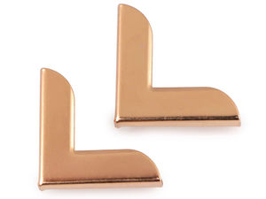 Metallecken zum Schutz von Handtaschen und Accessoires
