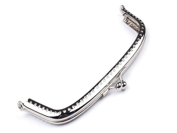 Metall-Geldbörsenbügel zum Einnähen 13x8,5 cm