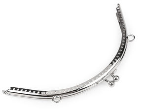 Taschenbügel aus Metall zum Einnähen, 18,5x14 cm