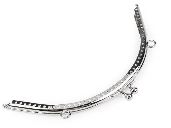 Taschenbügel aus Metall zum Einnähen, 18,5x14 cm
