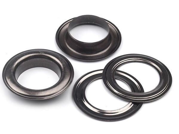 Metallöse / Öse, Innen-Ø 22 mm / Außen-Ø 34 mm