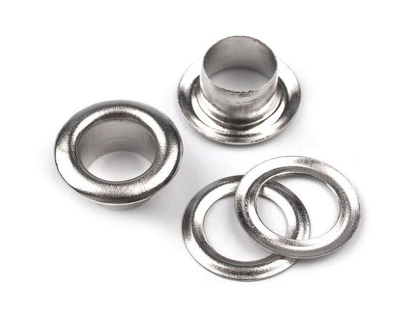 Metallöse / Öse, Innen-Ø 6 mm / Außen-Ø 11 mm
