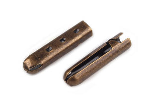 Metall-Kordelendkappe Ø 3,3 mm