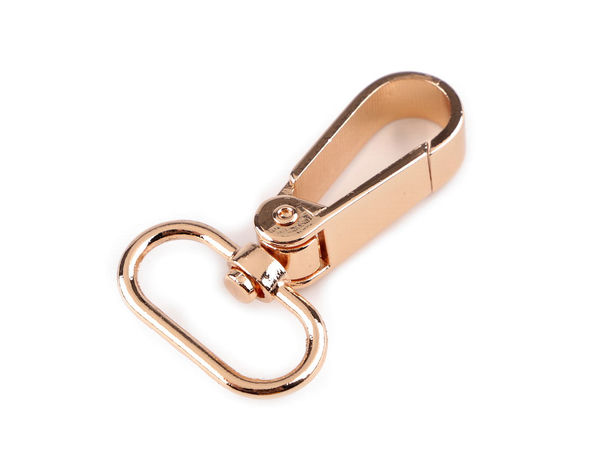 Premium-Metall-Wirbelkarabiner für Taschen, Geldbörsen und Hundeleinen – Passend für 20 mm und 25 mm Gurtband