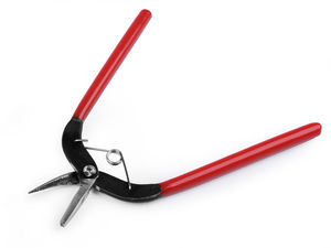 Premium 160 mm Präzisions-Flachzange aus Stahl mit Rückholfeder - Professionelles Werkzeug für Drahtarbeiten und Schmuckherstellung