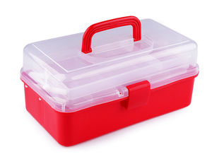 Organizer aus Kunststoff für Bastelbedarf 20x33x15 cm