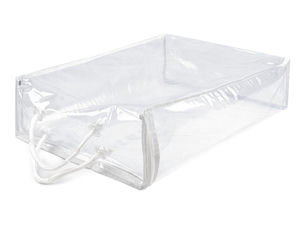 Transparente PVC-Aufbewahrungstasche mit Reißverschluss