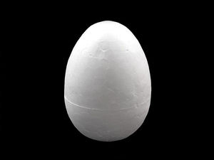 DIY Styropor-Eier 4,7x6,8 cm massiv