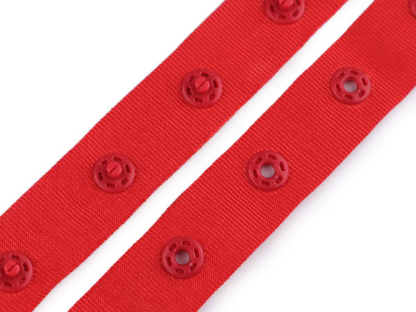 Druckknopfband für Bodys, Breite 18 mm