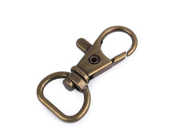 Premium Metall-Wirbelkarabiner für 12-mm-Gurtbänder | Robuster Bolzen- & Scherenkarabiner