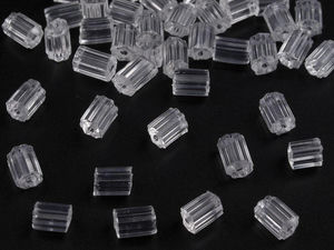 Premium-Ohrringstopper aus transparentem Silikon (3x4 mm) – Sichere Verschlüsse für Ohrstecker, Haken und Ohrhänger (ca. 200 Stück)