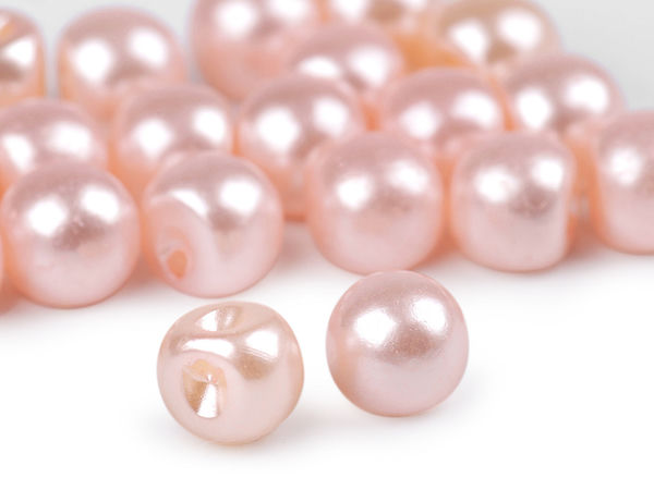 Perlenknopf zum Annähen / Kunstperle Ø10 mm