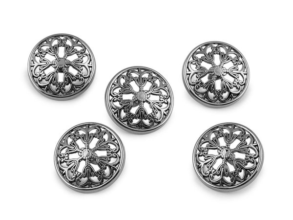 Premium Metall-Filigranknöpfe für Denim und Jacken - Verschiedene Größen & Ausführungen