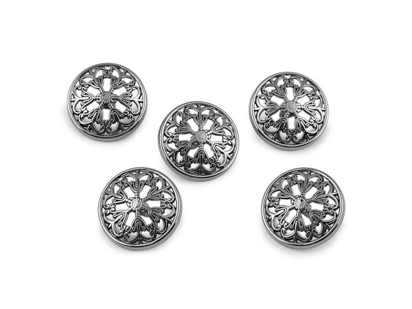 Premium Metall-Filigranknöpfe für Denim und Jacken - Verschiedene Größen & Ausführungen