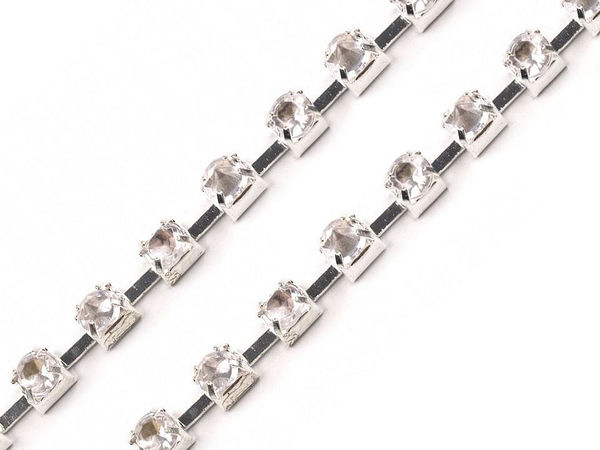 Strasskette Breite 2,9 mm