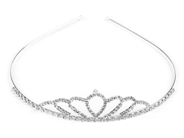 Strass-Haarreif / Diadem-Krone