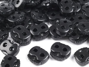 Große 2-Loch-Kordelstopper (20x20 mm) – Premium-Kordelspanner für Kleidung und Ausrüstung