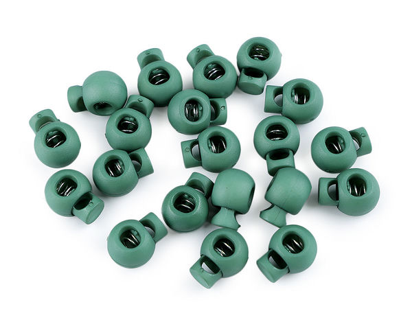 Premium Kordelstopper rund aus Nylon - Langlebige Tanka-Verschlüsse (15x19 mm) für Jacken, Taschen und Sportbekleidung