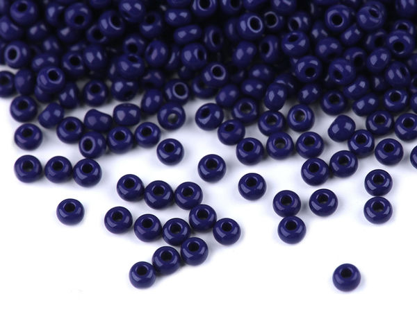 Preciosa tschechische Rocailles-Glasperlen Größe 11/0 (2 mm) - Premium-Glasperlen zur Schmuckherstellung (20-g-Packung)