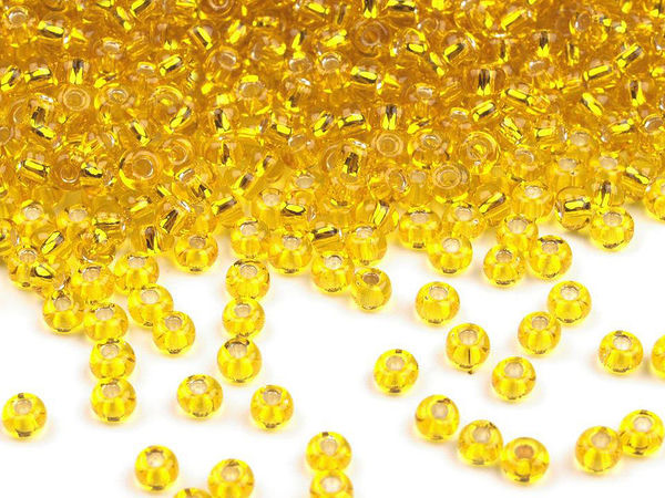 Preciosa Premium Tschechische Rocailles Glasperlen 10/0 - 2,3mm für Schmuckherstellung, Perlenarbeiten und Basteln, 250g