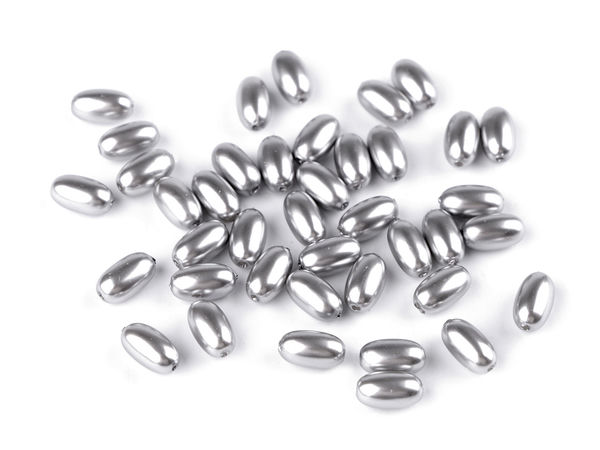 Premium-Kunstperlen in Olivenform - 6x10mm
