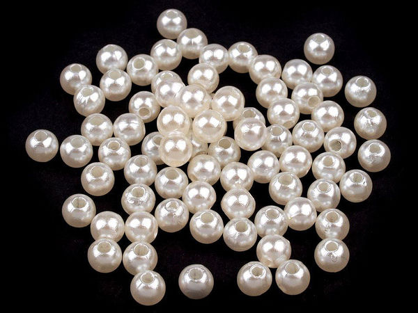 Kunststoffperlen in Perlenoptik Glanz Ø 5 mm