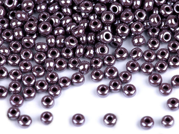 Preciosa Premium tschechische Glas-Rocailles 10/0 (2,3 mm) – Hochwertige Rocaille-Perlen für Schmuckherstellung, Stickerei und Perlenarbeiten (250 g)