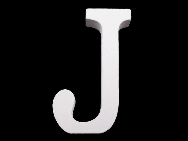 Premium 3D-Holzbuchstaben und Symbole - Freistehende weiße Deko-Monogramme für Bastelarbeiten, Wohndekoration und Events