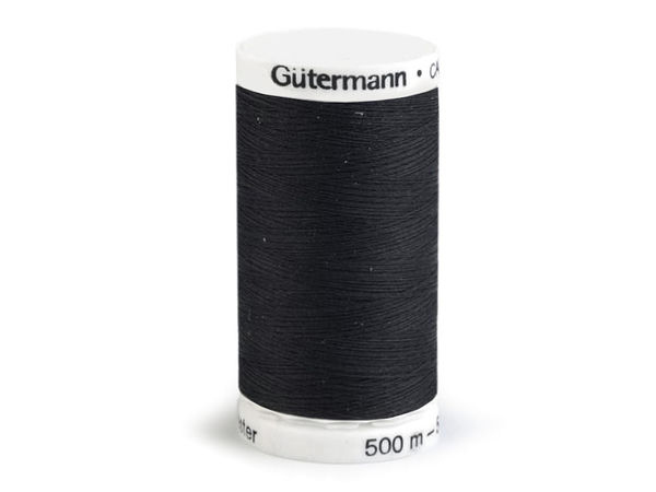 Gütermann Premium-Polyesternähgarn, 500m-Spule – Hochreißfester, farbechter Allesnäher für Nähmaschine & Handarbeit