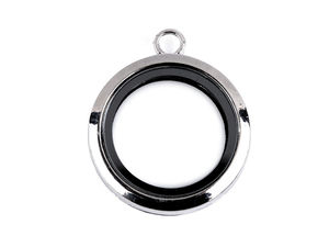 Premium Magnet-Glasmedaillon-Anhänger für Floating Charms (30 mm)