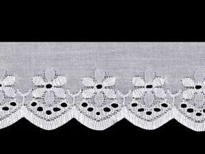 Madeira - Broderie-Anglaise-Spitze Breite 50 mm