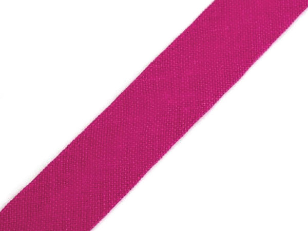 Baumwoll-Schrägband vorgefalzt Breite 14 mm