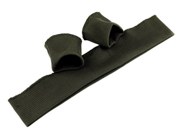 Premium Schlauch-Strickbündchen-Set für Ärmel und Bund (7 cm Breite) – 3-teiliges elastisches Reparatur- und Zierbündchen-Set