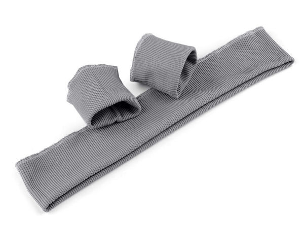 Premium Schlauch-Strickbündchen-Set für Ärmel und Bund (7 cm Breite) – 3-teiliges elastisches Reparatur- und Zierbündchen-Set