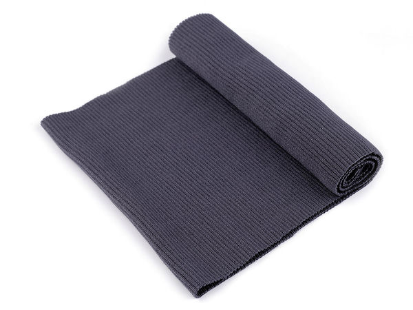 Bündchenstoff / Elastisches Strickbündchen für Ärmel und Bund 15x70 cm