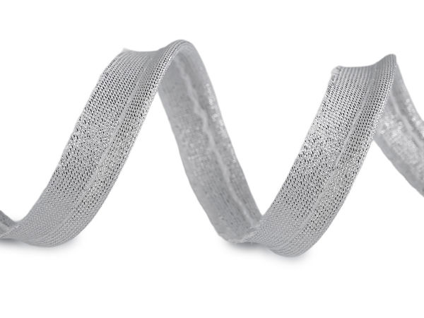 Lurex-Paspelband, Breite 10 mm