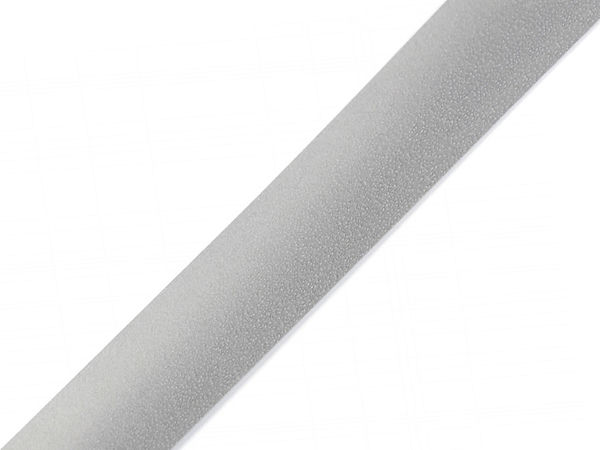 Premium-Reflektor-Gurtband zum Aufbügeln (20 mm) - Taubengrau