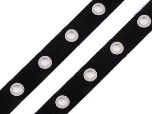 Metall-Ösenband, Breite 24 mm