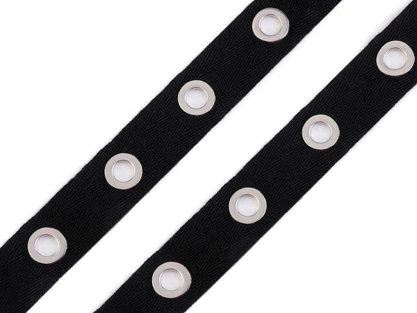 Metall-Ösenband, Breite 24 mm